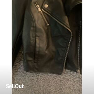 Riverdale Women's Southside Serpents Black Motorcycle Jacket Size S